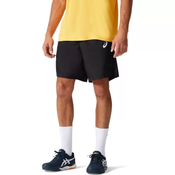 imageASICS Mens 9 Short Tennis ApparelPerformance Black