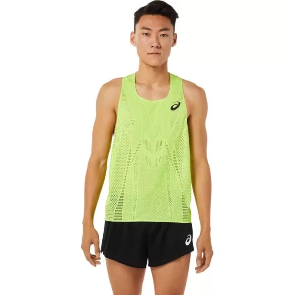 imageASICS Mens ACTIBREEZE Breath Singlet Training ApparelHazard Green