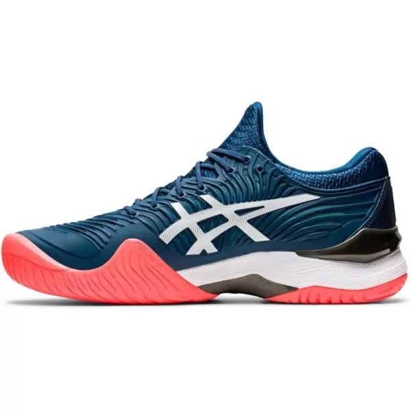 imageASICS Mens Court FlyteFoam 2 Tennis ShoesMako BlueWhite