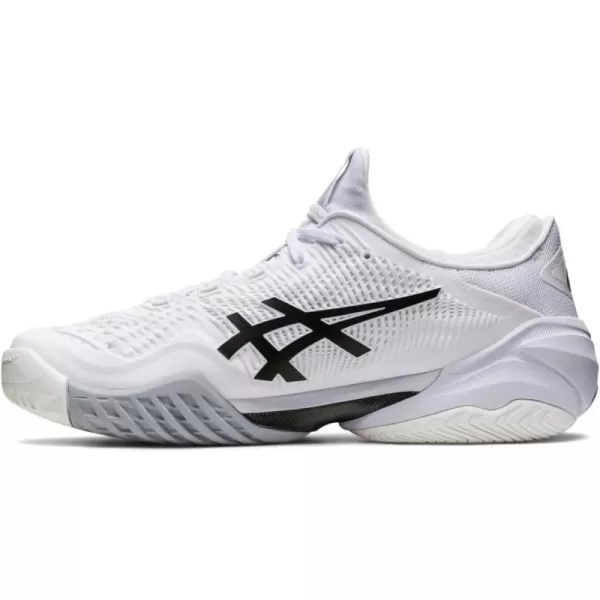 imageASICS Mens Court FlyteFoam 3 Tennis ShoeWhiteBlack