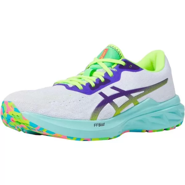 imageASICS Mens DYNABLAST 2 Running ShoesWhiteRoyal Azel