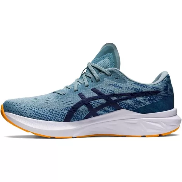 imageASICS Mens DYNABLAST 3 Running ShoesLight SteelDeep Ocean
