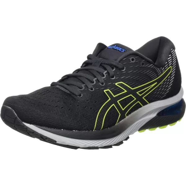 imageASICS Mens Evoride 2 Running ShoesGraphite Grey Lime Zest