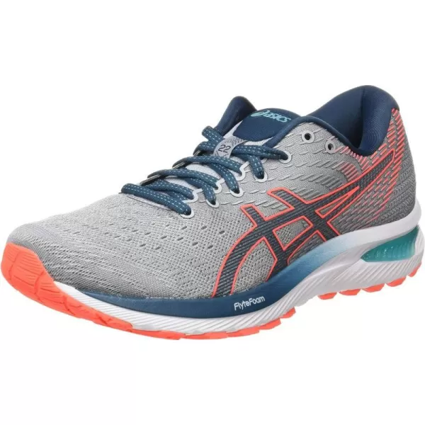 imageASICS Mens Evoride 2 Running ShoesGreyBlue