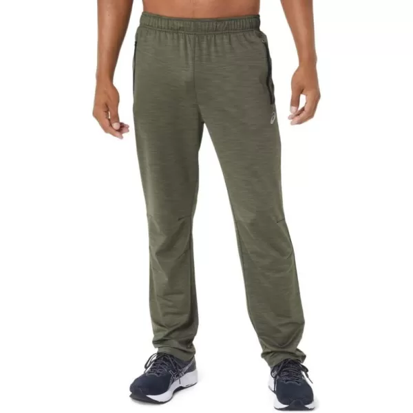 imageASICS Mens FP Pant 488 ApparelMantle Green Spacedye