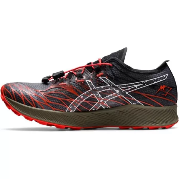 imageASICS Mens FUJISPEED Running ShoesBlackCherry Tomato