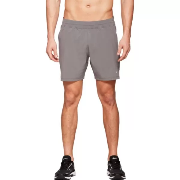 imageASICS Mens Fietro 7 Short Running ApparelCarbon