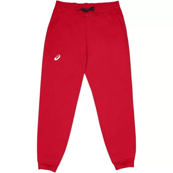 imageASICS Mens French Terry Jogger Training ApparelTeam Red
