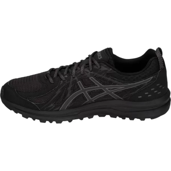 imageASICS Mens Frequent Trail Running ShoesBlackCarbon