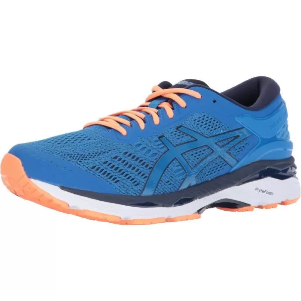 imageASICS Mens GELKayano 24 Athletic ShoeDirectoire BluePeacoatHot Orange