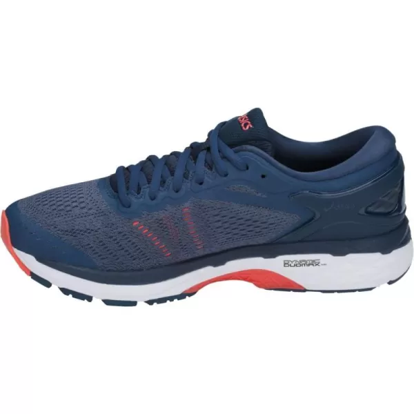 imageASICS Mens GELKayano 24 Athletic ShoeSmoke BlueSmoke BlueDark Blu