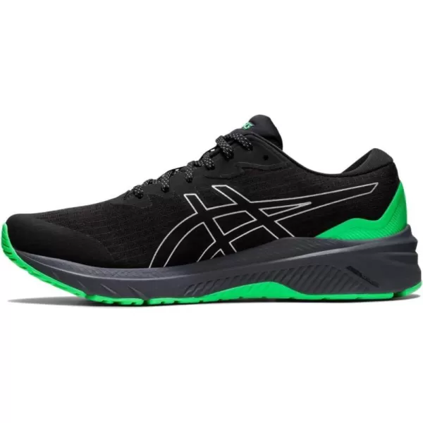 imageASICS Mens GT1000 11 LITEShow Running ShoesBlackNew Leaf
