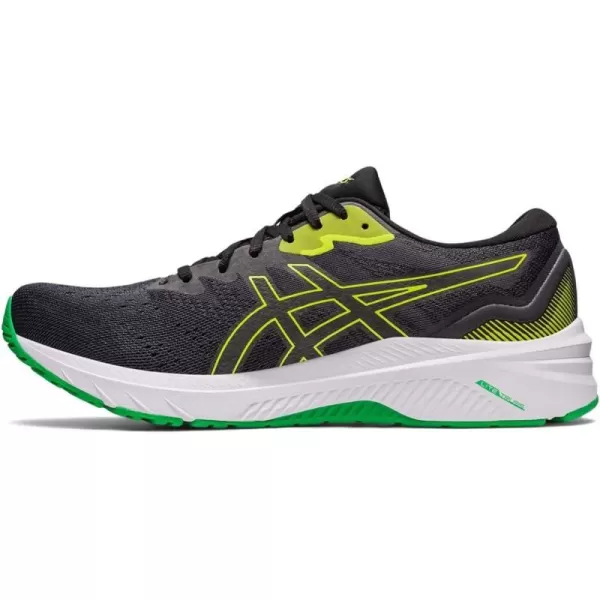 imageASICS Mens GT1000 11 Running ShoesBlackCilantro