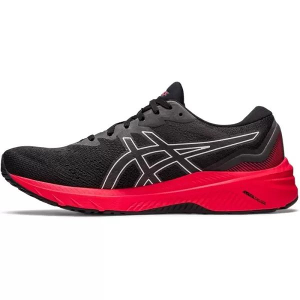 imageASICS Mens GT1000 11 Running ShoesBlackElectric Red