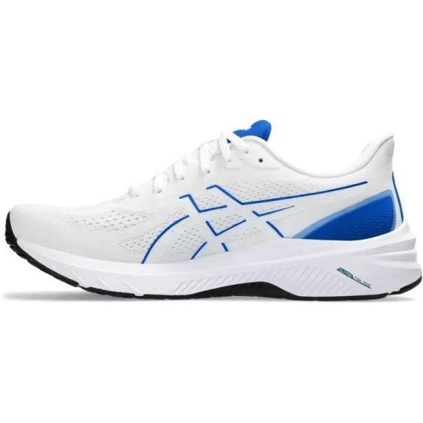 imageASICS Mens GT1000 12 Running ShoesWhiteIllusion Blue