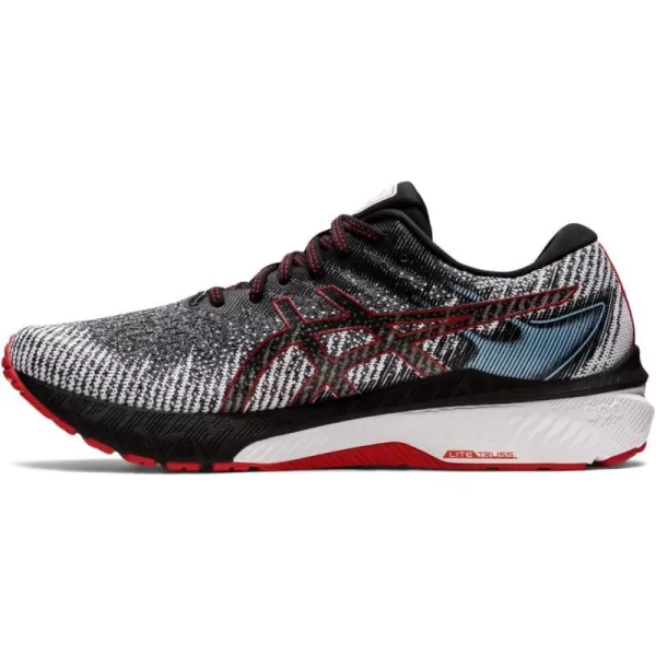 imageASICS Mens GT2000 10 Running ShoesBlackSpeed Red