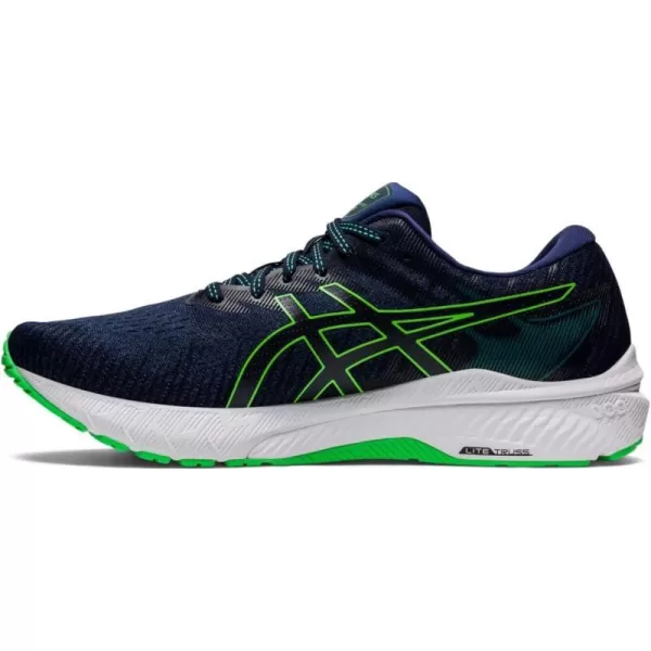 imageASICS Mens GT2000 10 Running ShoesDeep OceanNew Leaf