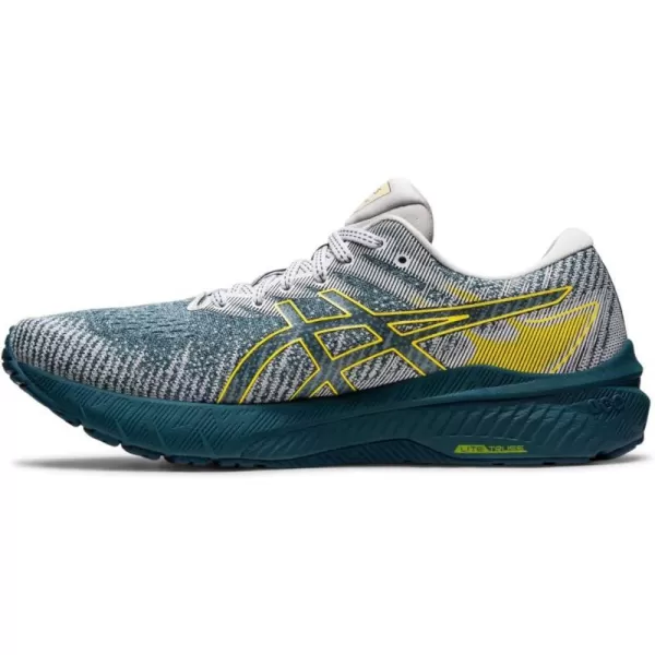 imageASICS Mens GT2000 10 Running ShoesMagnetic BlueTaichi Yellow