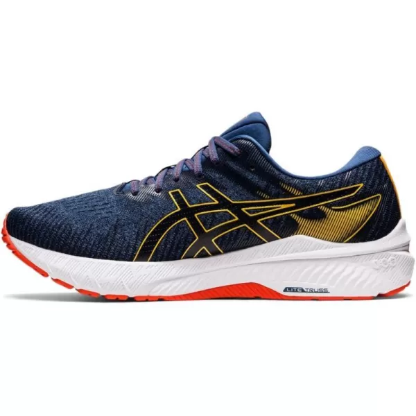 imageASICS Mens GT2000 10 Running ShoesMidnight BlueCitrus