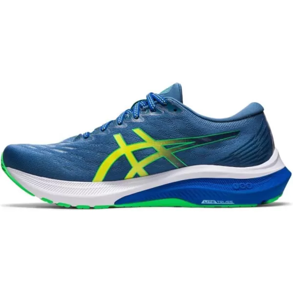 imageASICS Mens GT2000 11 Running ShoesAzureLemon Spark