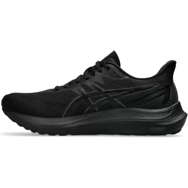 imageASICS Mens GT2000 12 Running ShoeBlackBlack