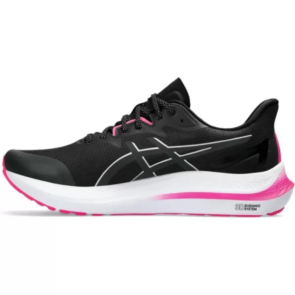 imageASICS Mens GT2000 12 Running ShoeBlackPure Silver