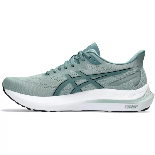 imageASICS Mens GT2000 12 Running ShoeOcean HazeFoggy Teal