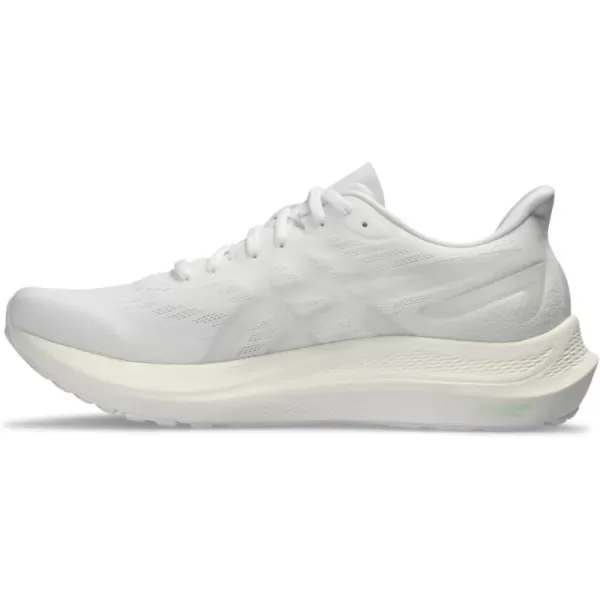 imageASICS Mens GT2000 12 Running ShoeWhiteWhite