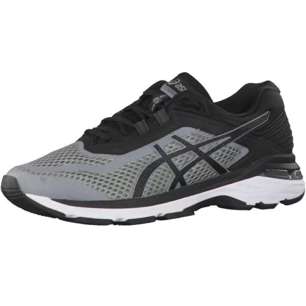 imageASICS Mens GT2000 6 Trail Running ShoesGrigio Stone Grey Black White 1190