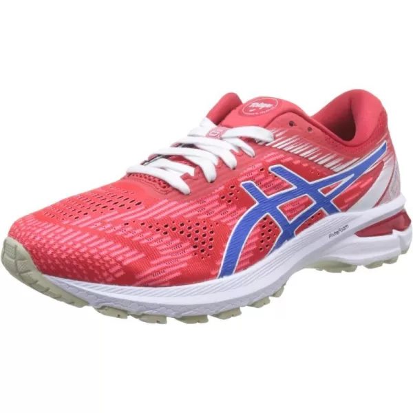 imageASICS Mens GT2000 8 Running ShoesMulticoloured Rouge Vif Bleu lectrique