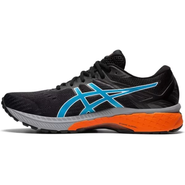 imageASICS Mens GT2000 9 Trail Running ShoesBlackDigital Aqua