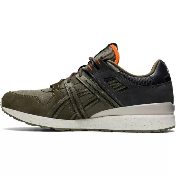 imageASICS Mens GTII RE Sportstyle ShoesOlive CanvasHabanero