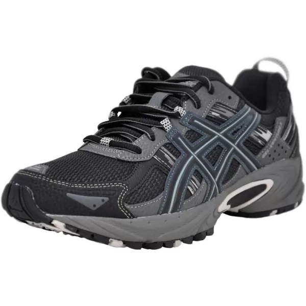 imageASICS Mens Gel Venture 5 Running ShoeBlackOnyxCharcoal