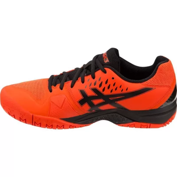 imageASICS Mens GelChallenger 12 Tennis ShoesCherry TomatoBlack