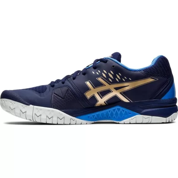 imageASICS Mens GelChallenger 12 Tennis ShoesPeacoatChampagne