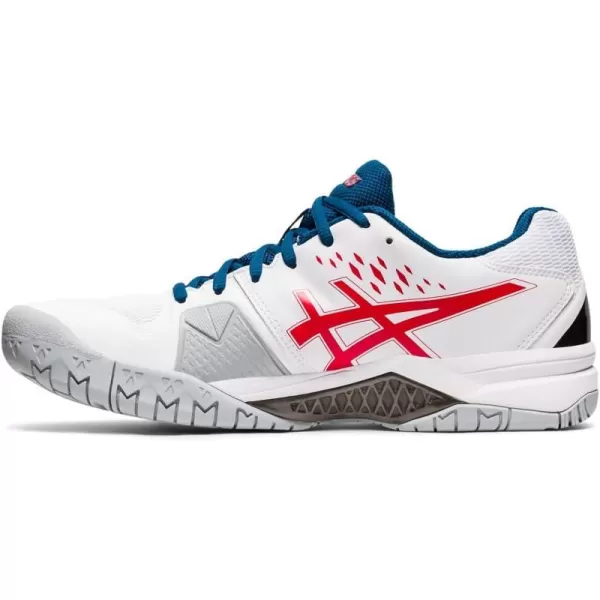 imageASICS Mens GelChallenger 12 Tennis ShoesWhiteClassic Red