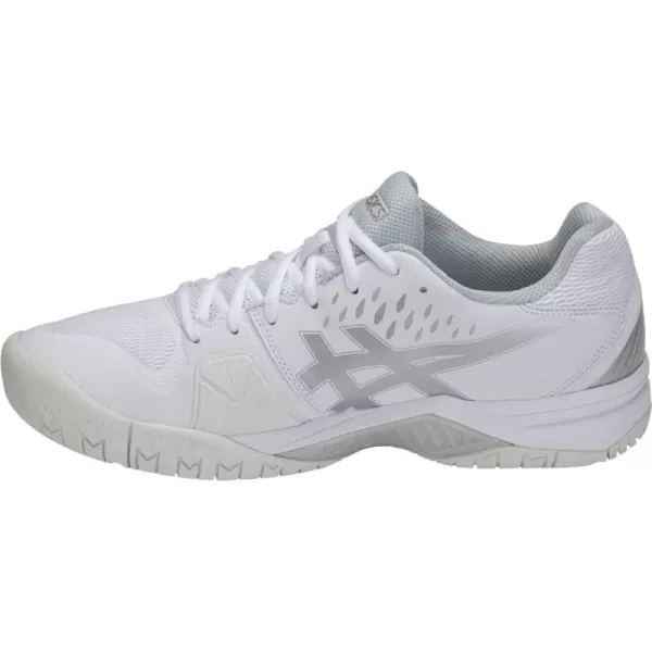 imageASICS Mens GelChallenger 12 Tennis ShoesWhiteSilver