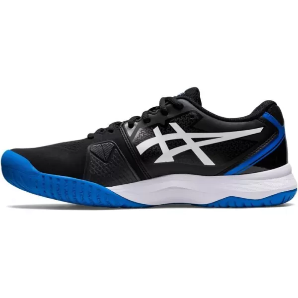 imageASICS Mens GelChallenger 13 Tennis ShoesBlackElectric Blue
