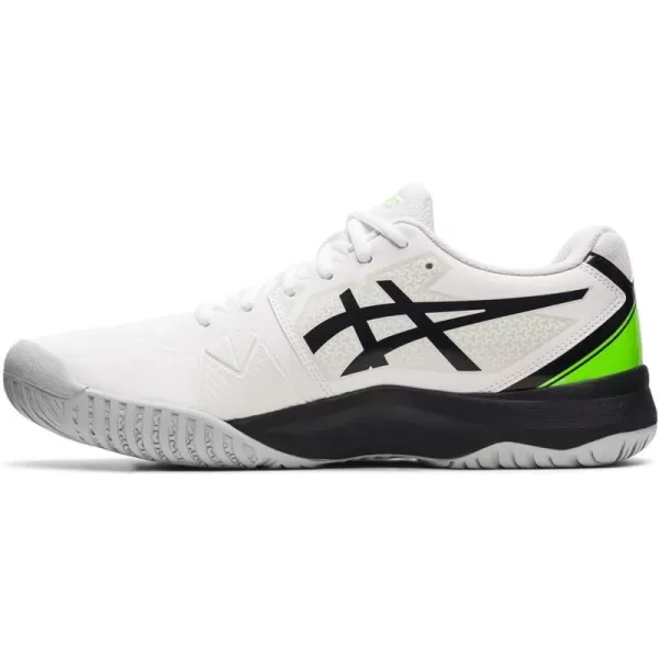 imageASICS Mens GelChallenger 13 Tennis ShoesWhiteGreen Gecko
