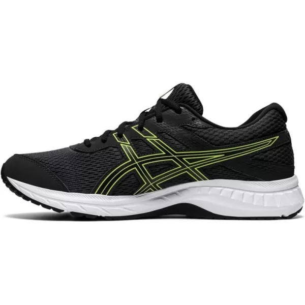 imageASICS Mens GelContend 6 Running ShoesGraphite GreyLime Zest