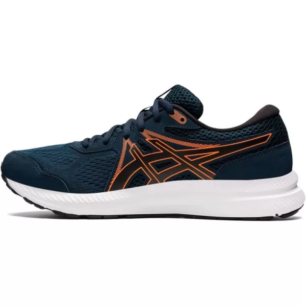 imageASICS Mens GelContend 7 Running ShoeFrench BlueBlack