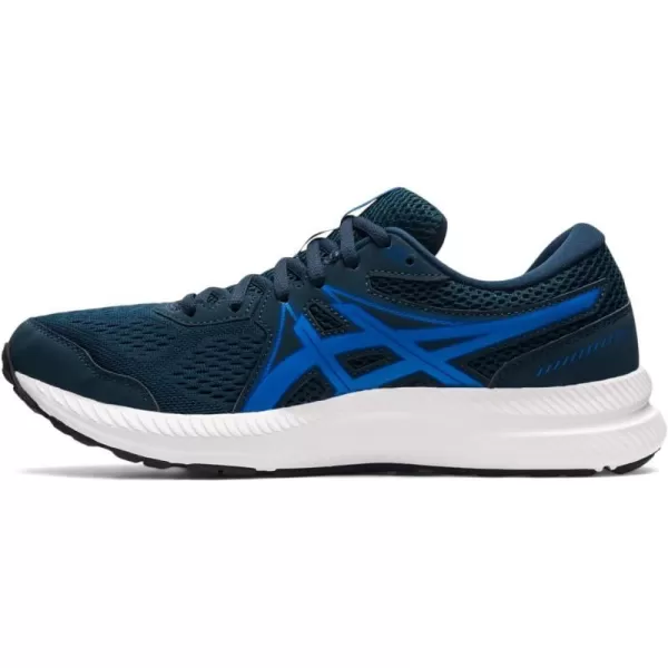 imageASICS Mens GelContend 7 Running ShoeFrench BlueElectric Blue