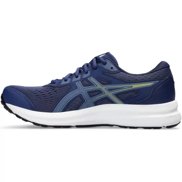 imageASICS Mens GelContend 8 Running ShoesDeep OceanBlack