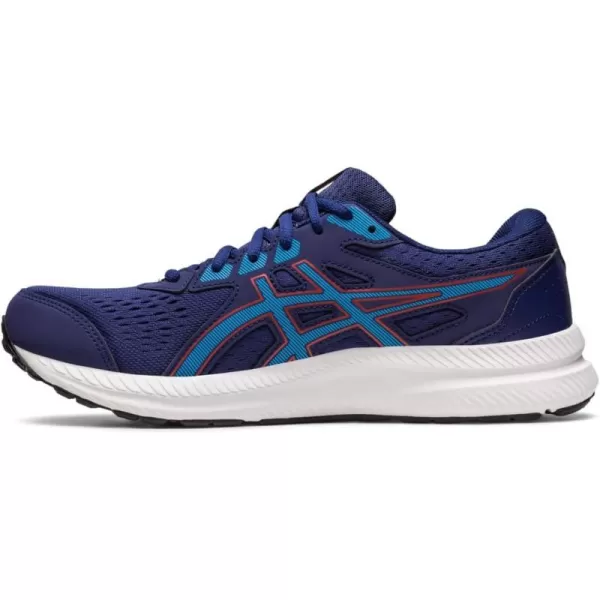 imageASICS Mens GelContend 8 Running ShoesIndigo BlueIsland Blue