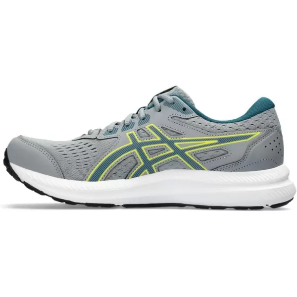 imageASICS Mens GelContend 8 Running ShoesSheet RockEvening Teal