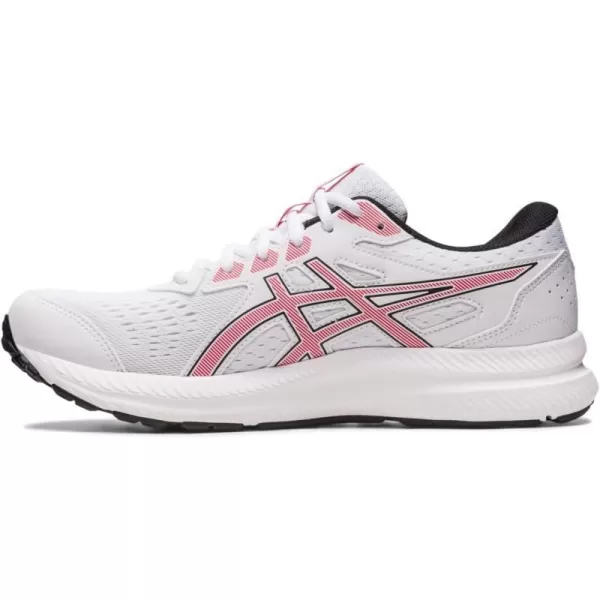 imageASICS Mens GelContend 8 Running ShoesWhiteElectric Red