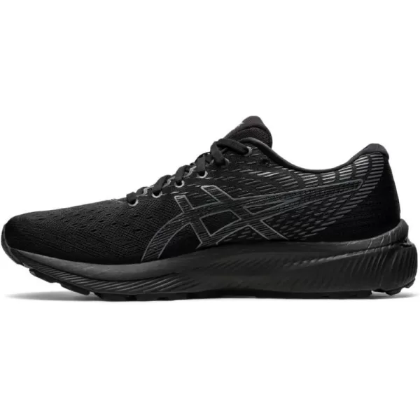 imageASICS Mens GelCumulus 22 Running ShoesBlackCarrier Grey