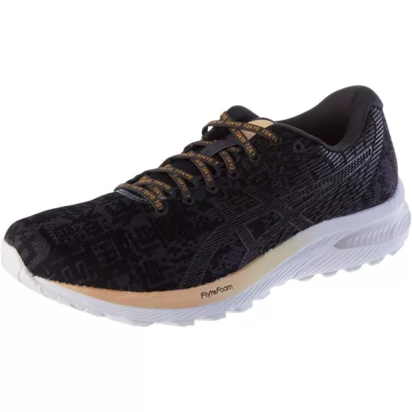 imageASICS Mens GelCumulus 22 Running ShoesBlackGraphite Grey 001
