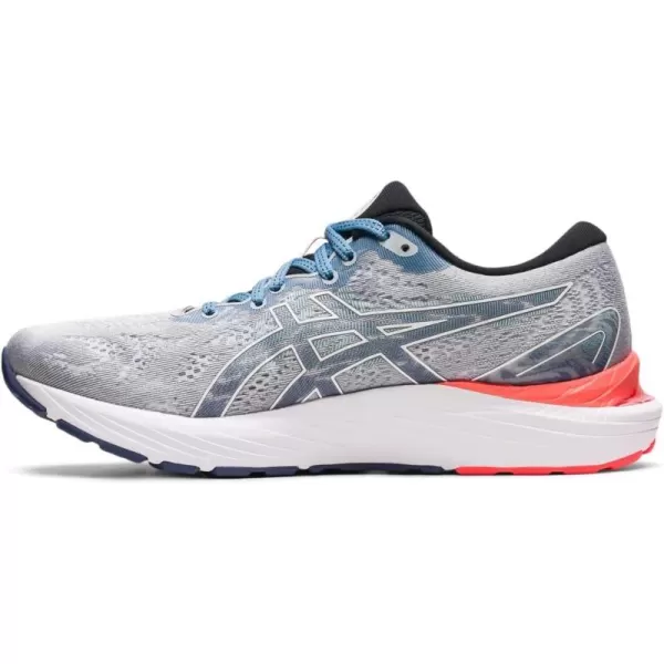 imageASICS Mens GelCumulus 23 Running ShoesPiedmont GreyWhite