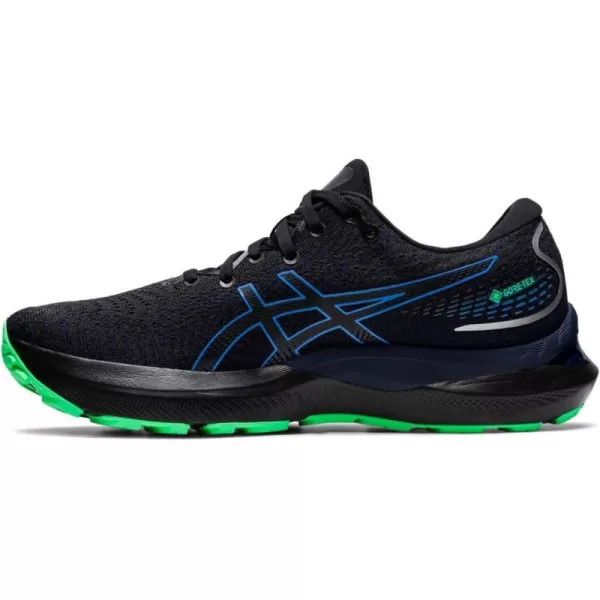 imageASICS Mens GelCumulus 24 Running ShoesBlackBlue Coast
